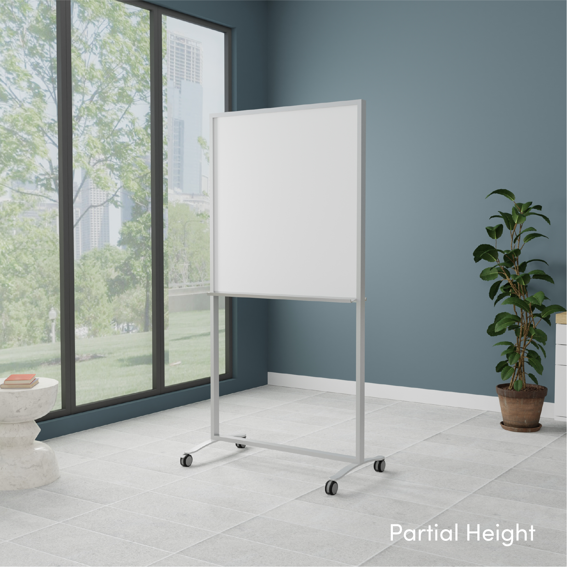 Easel Whiteboard, Magnetic Portable Dry Erase Easel Kuwait