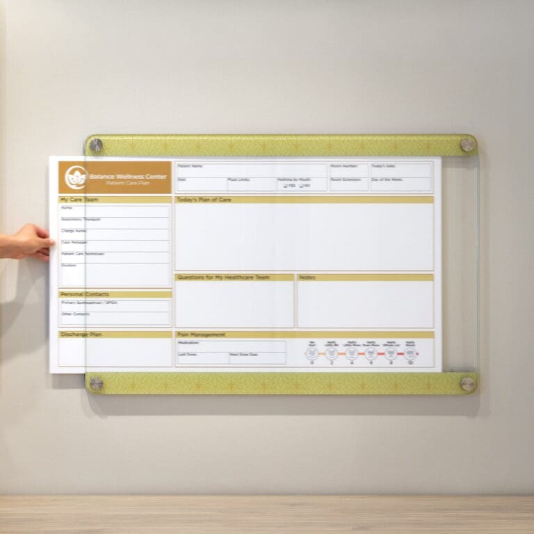 FlipWrite Graphic Markerboard