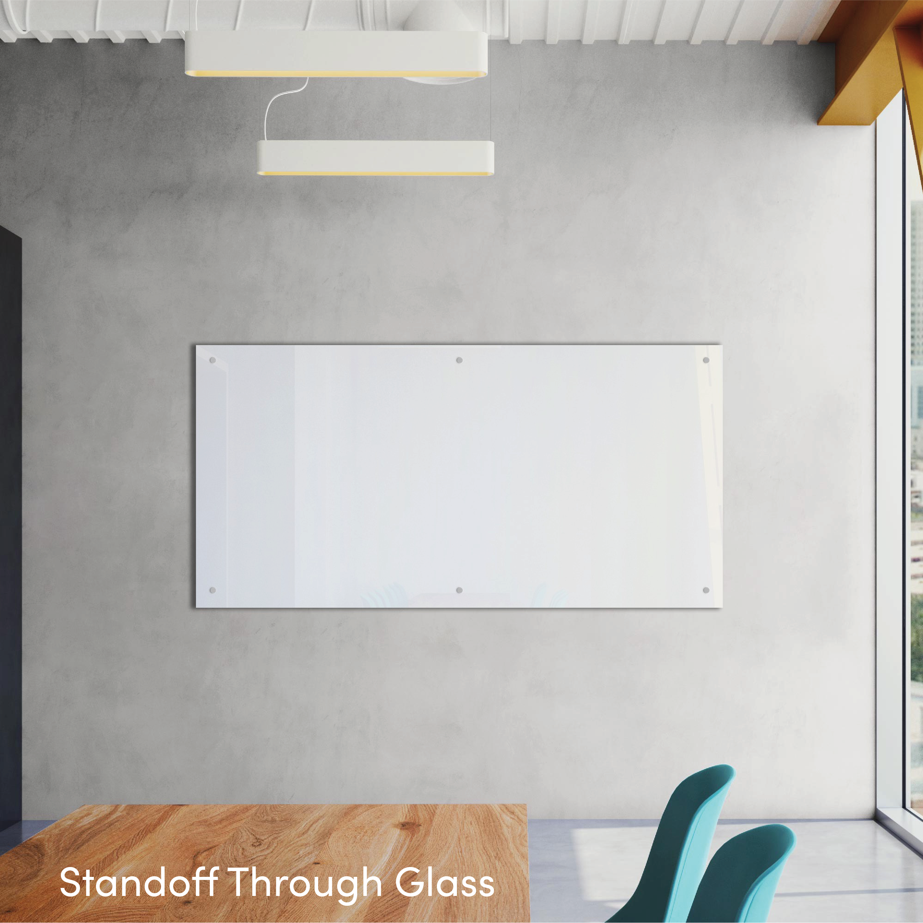 Standoff Through Glass