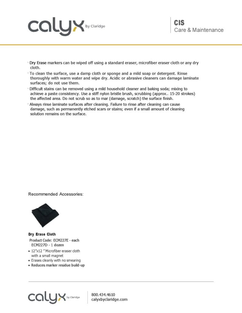 Care & Maintenance Archives Calyx by Claridge